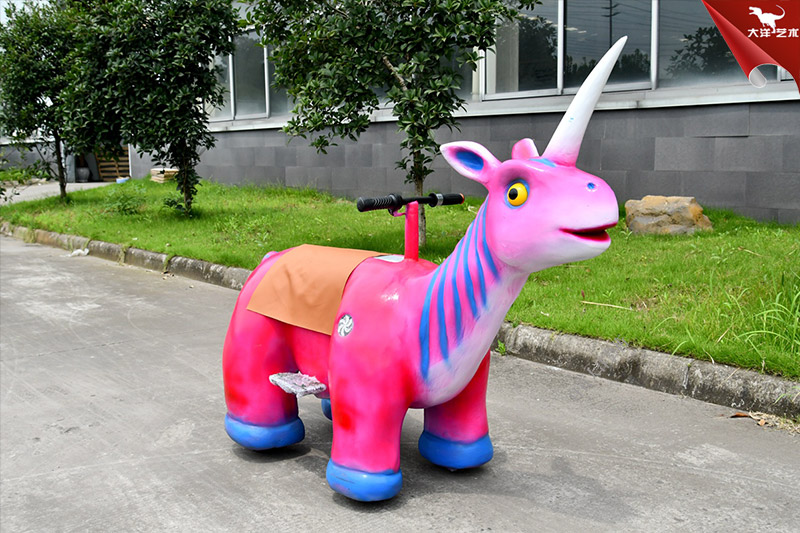 出售兒童恐龍車，商場動物車